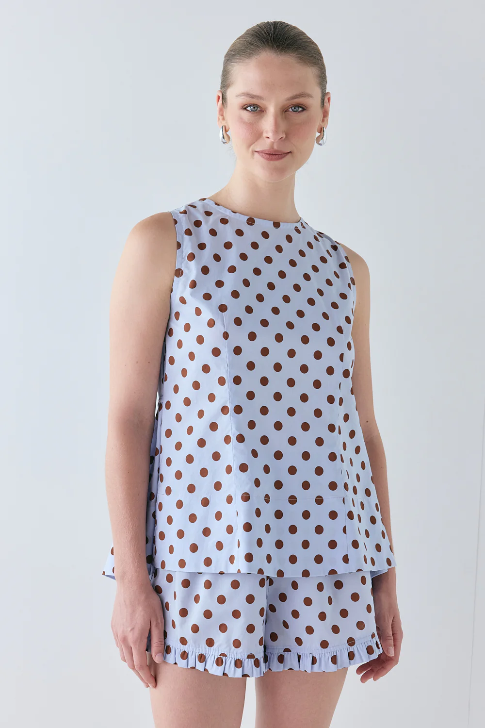 Freja Tunic Top Polka Dot - Image 3