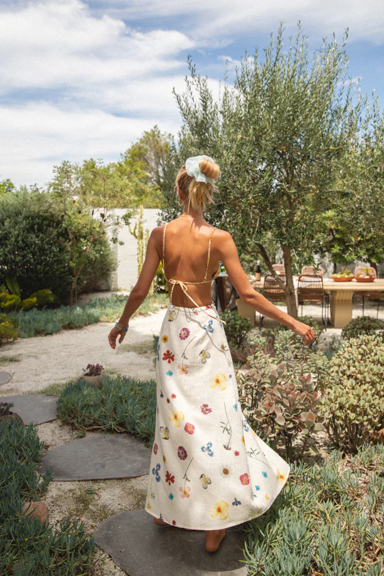 Love Language Midi Skirt Floral - Image 4